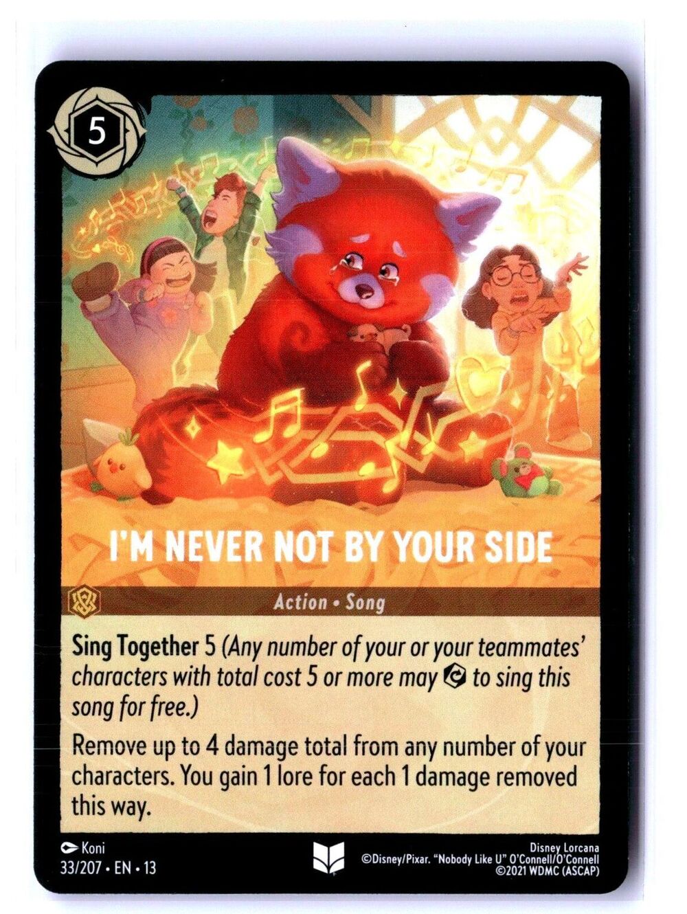 I'm Never Not by Your Side Uncommon Attack of the Vine! 33/207 NM